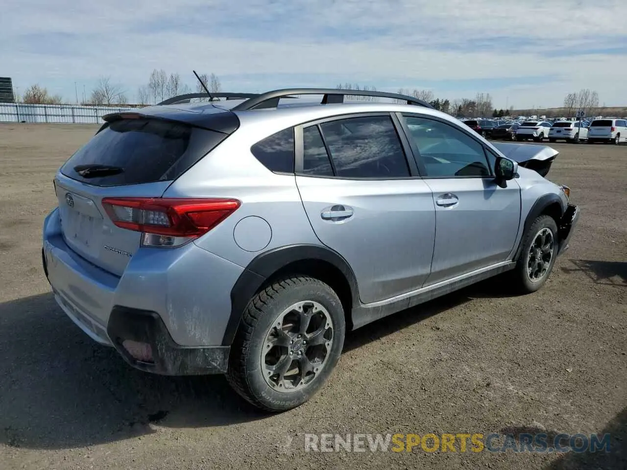 3 Photograph of a damaged car JF2GTAAC0M9380318 SUBARU CROSSTREK 2021