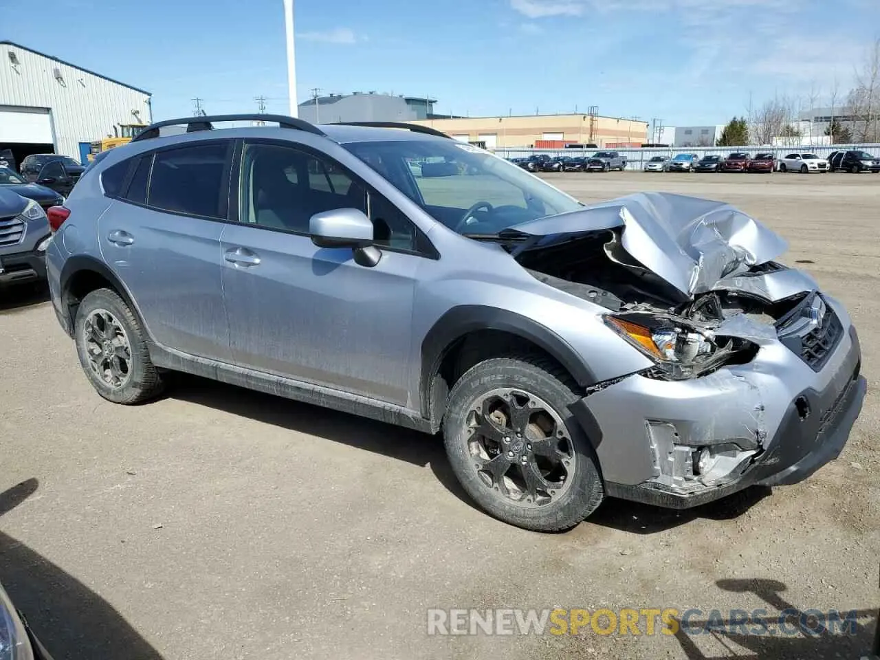 4 Photograph of a damaged car JF2GTAAC0M9380318 SUBARU CROSSTREK 2021