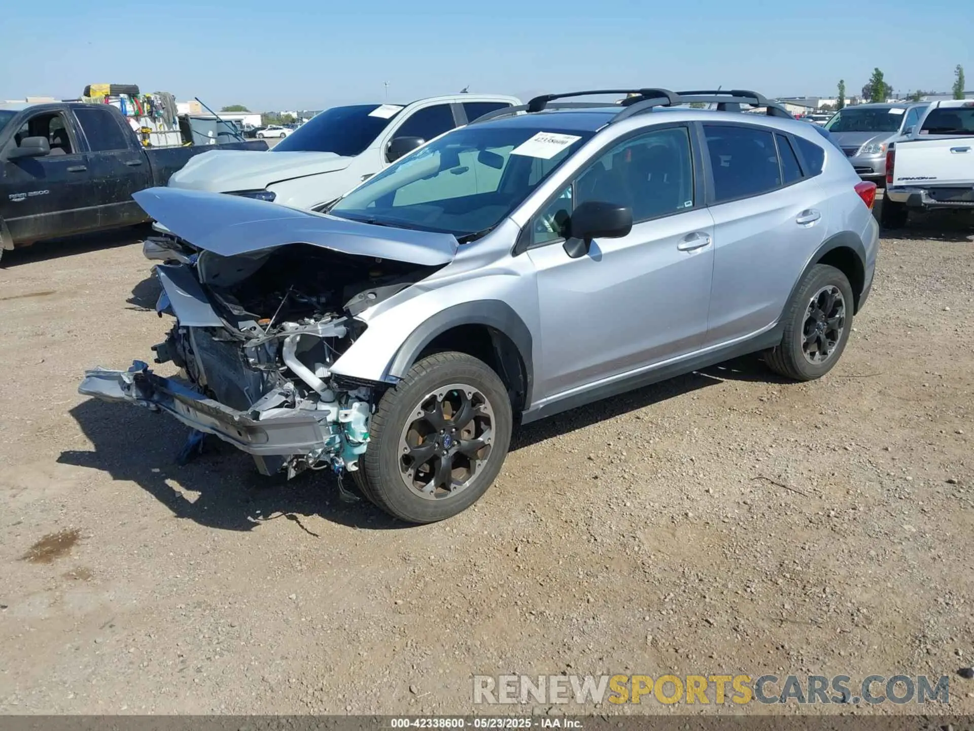 2 Photograph of a damaged car JF2GTAAC1M9308561 SUBARU CROSSTREK 2021