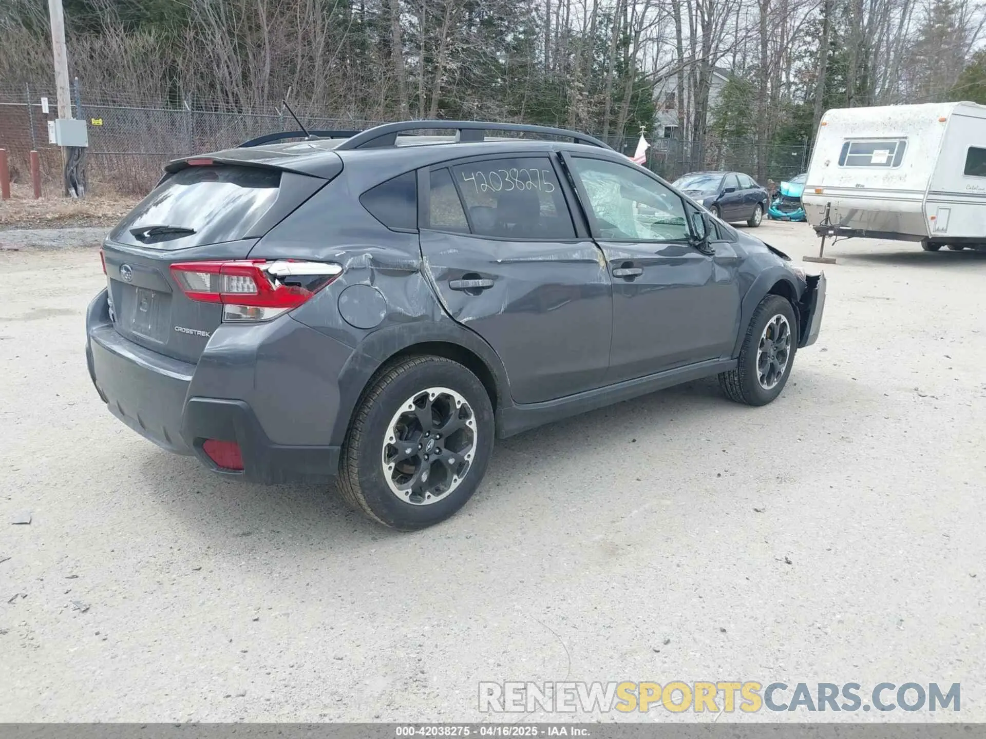 4 Фотография поврежденного автомобиля JF2GTAAC2M9315793 SUBARU CROSSTREK 2021