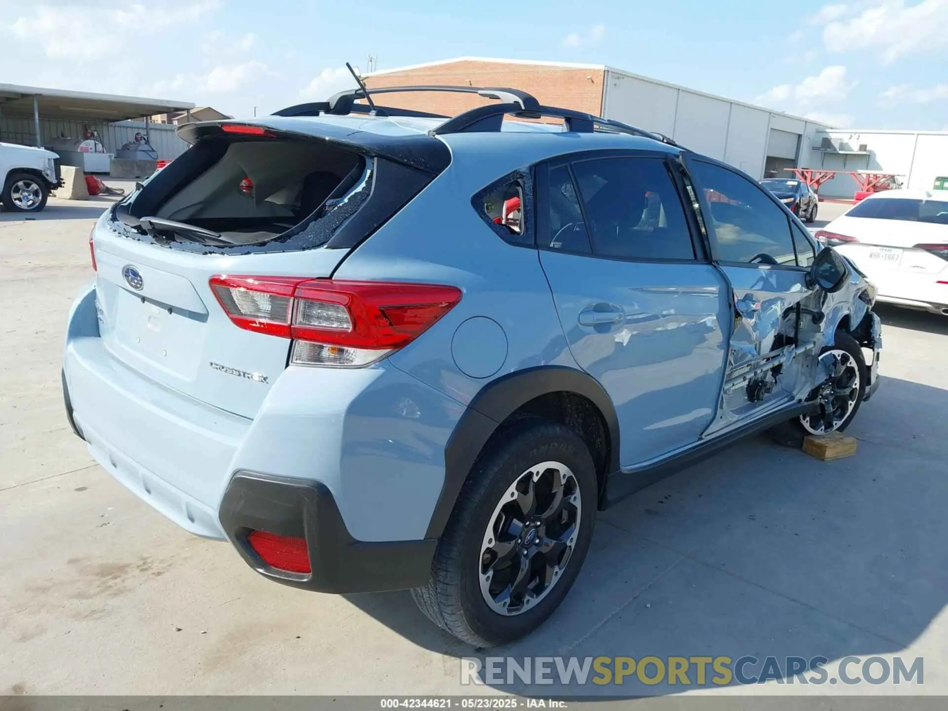 4 Photograph of a damaged car JF2GTAAC3M9684887 SUBARU CROSSTREK 2021