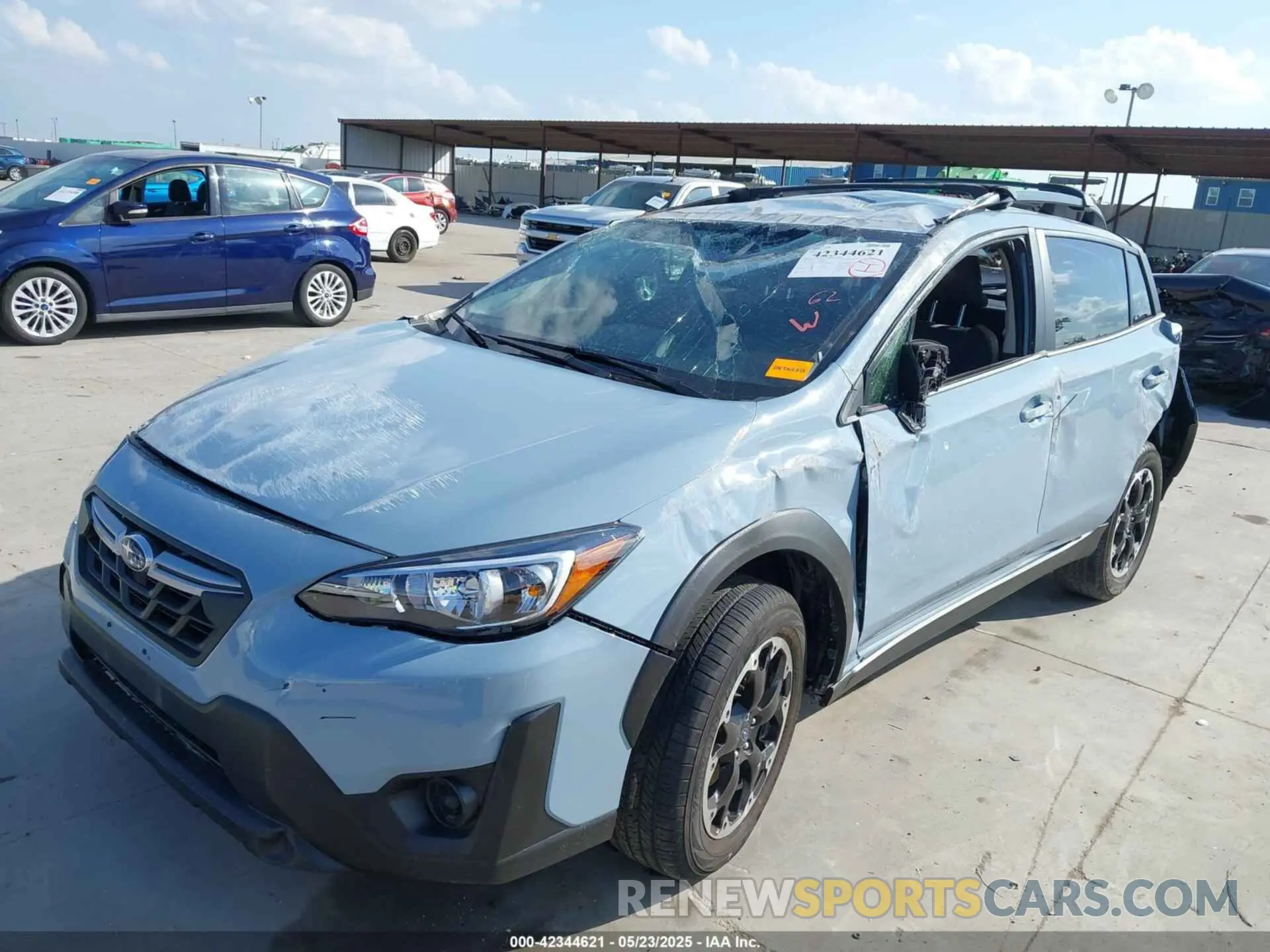 6 Photograph of a damaged car JF2GTAAC3M9684887 SUBARU CROSSTREK 2021