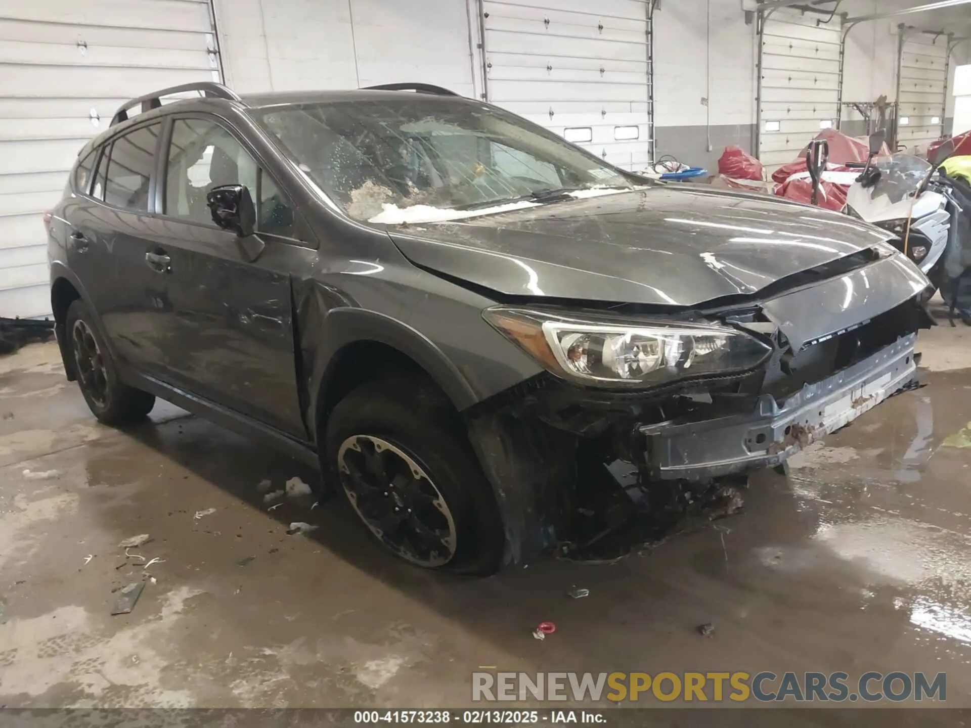 1 Photograph of a damaged car JF2GTAAC4M9266905 SUBARU CROSSTREK 2021