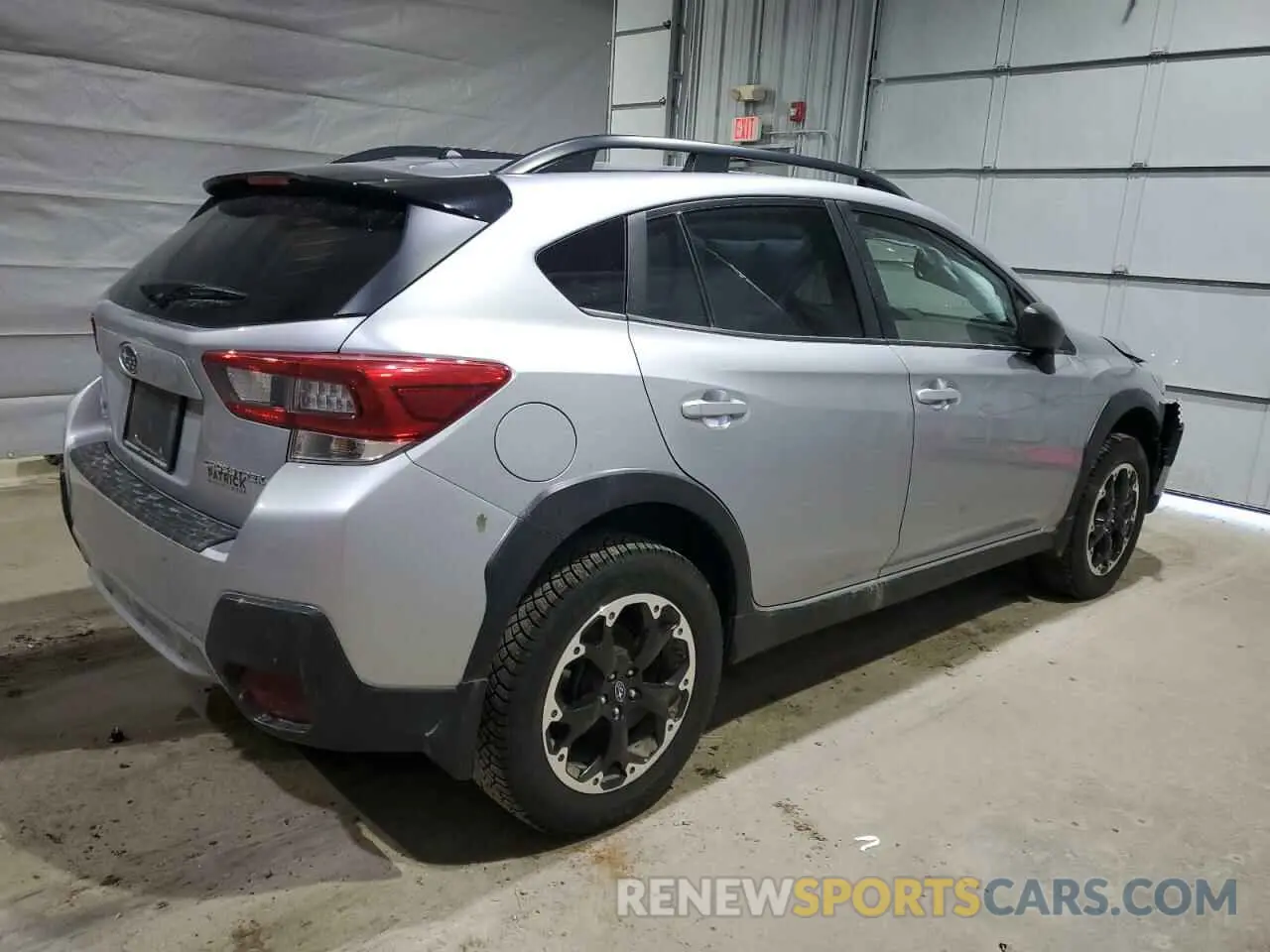3 Фотография поврежденного автомобиля JF2GTABC0M8334184 SUBARU CROSSTREK 2021