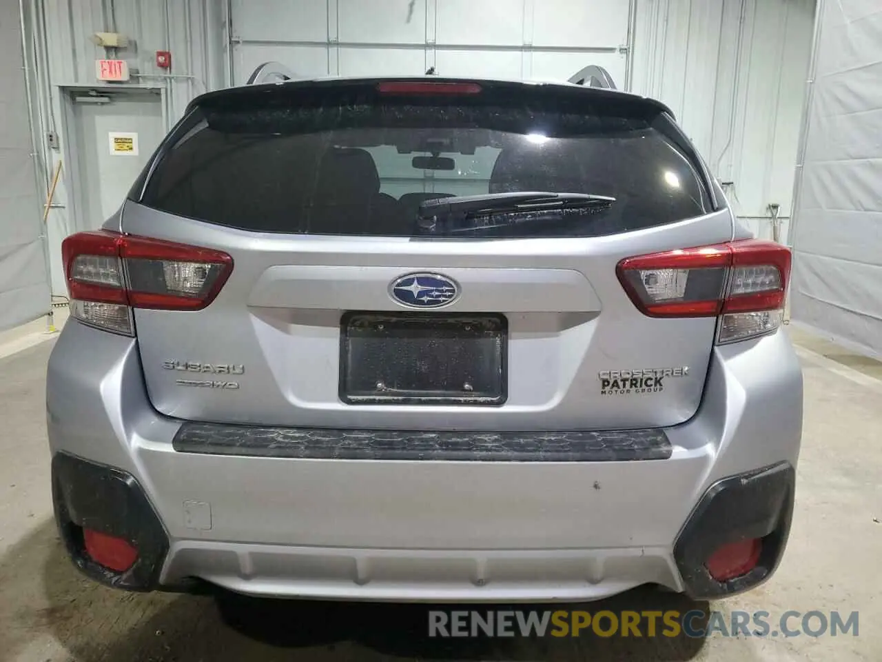 6 Фотография поврежденного автомобиля JF2GTABC0M8334184 SUBARU CROSSTREK 2021