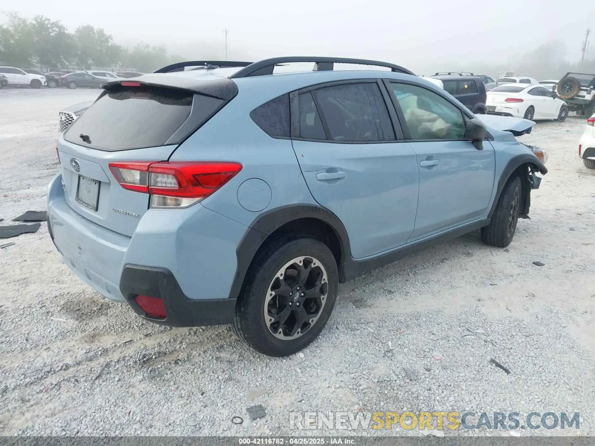 4 Photograph of a damaged car JF2GTABC5M8397166 SUBARU CROSSTREK 2021