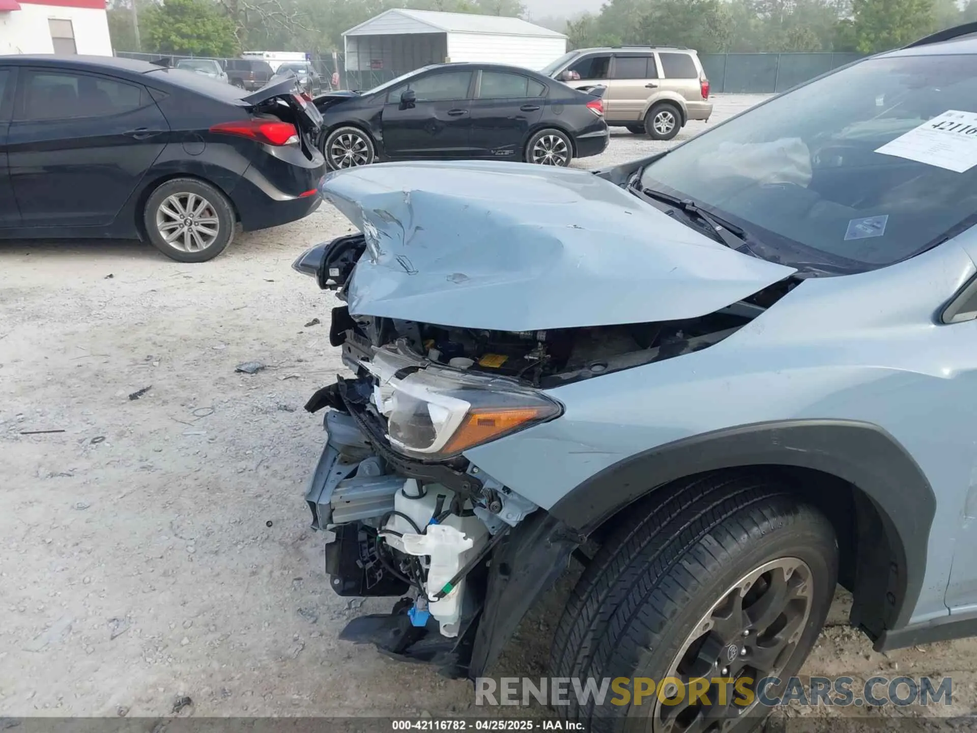 6 Photograph of a damaged car JF2GTABC5M8397166 SUBARU CROSSTREK 2021