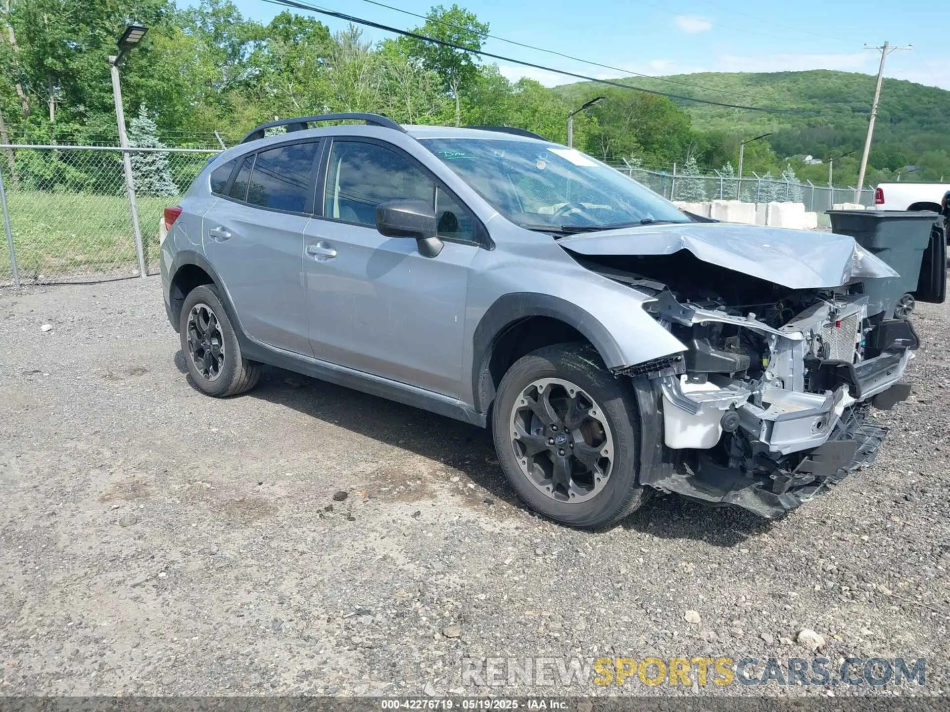 1 Photograph of a damaged car JF2GTABC6M8218973 SUBARU CROSSTREK 2021