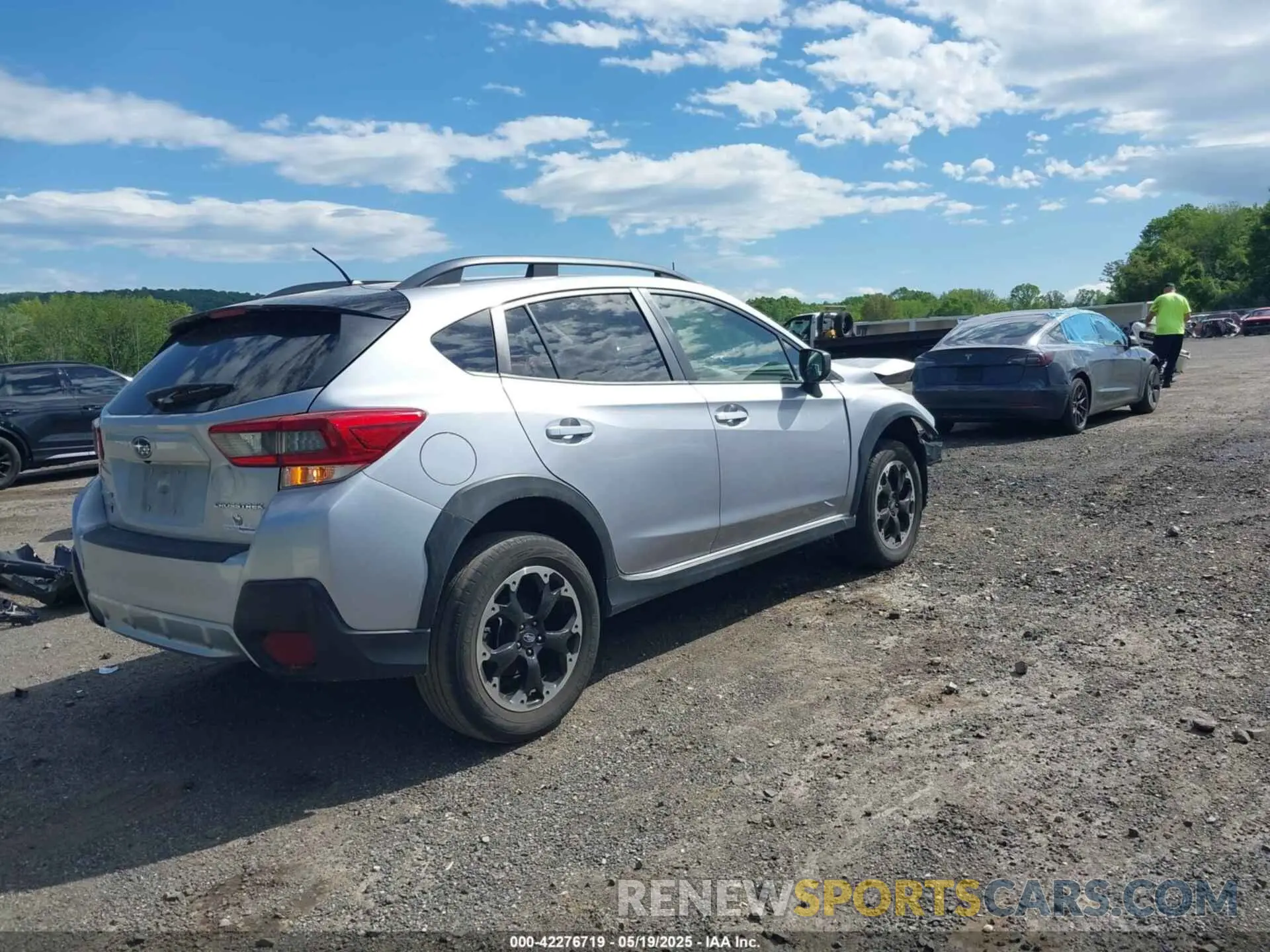 4 Photograph of a damaged car JF2GTABC6M8218973 SUBARU CROSSTREK 2021