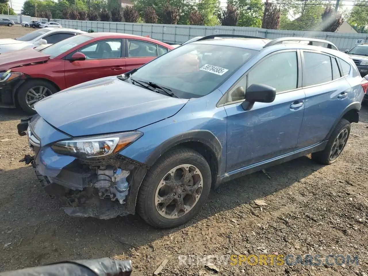 1 Фотография поврежденного автомобиля JF2GTABC9MH310689 SUBARU CROSSTREK 2021