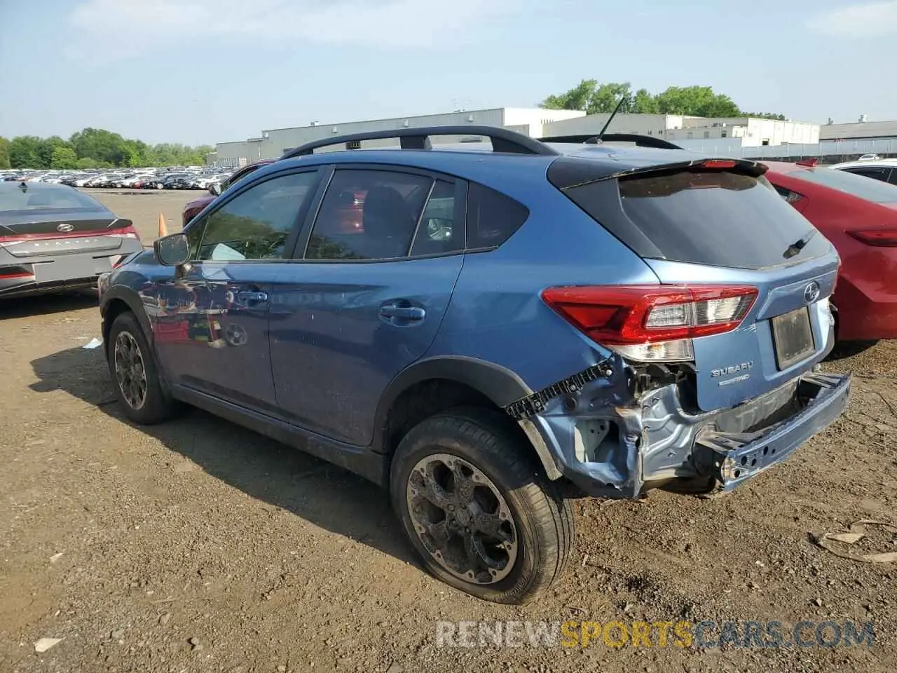 2 Фотография поврежденного автомобиля JF2GTABC9MH310689 SUBARU CROSSTREK 2021