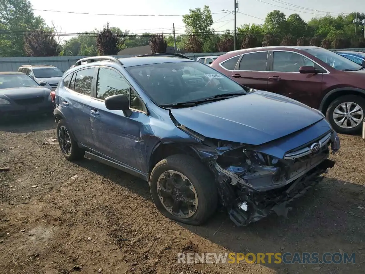 4 Фотография поврежденного автомобиля JF2GTABC9MH310689 SUBARU CROSSTREK 2021