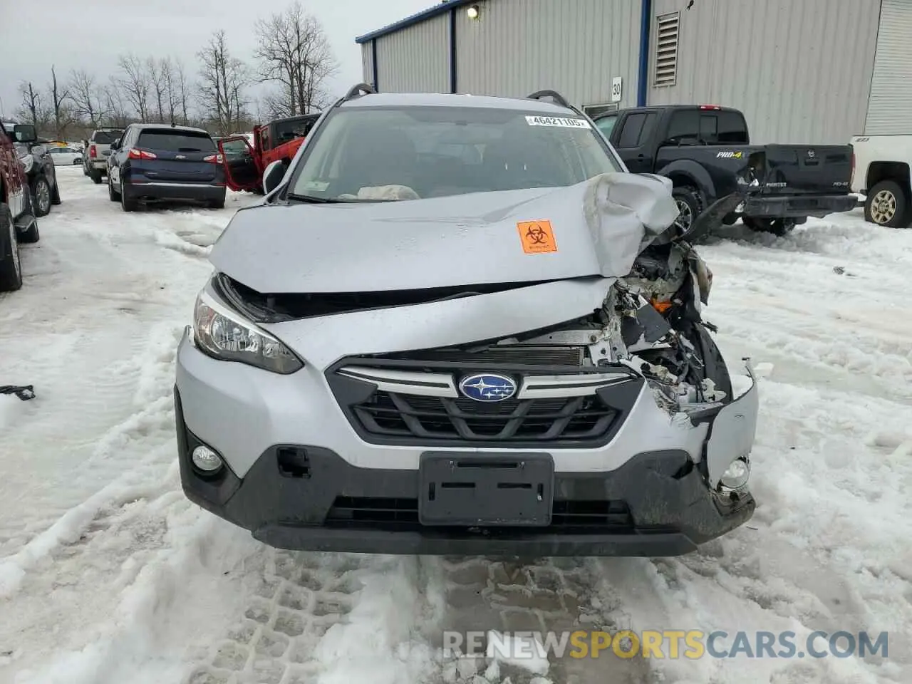5 Photograph of a damaged car JF2GTACC5M9277439 SUBARU CROSSTREK 2021