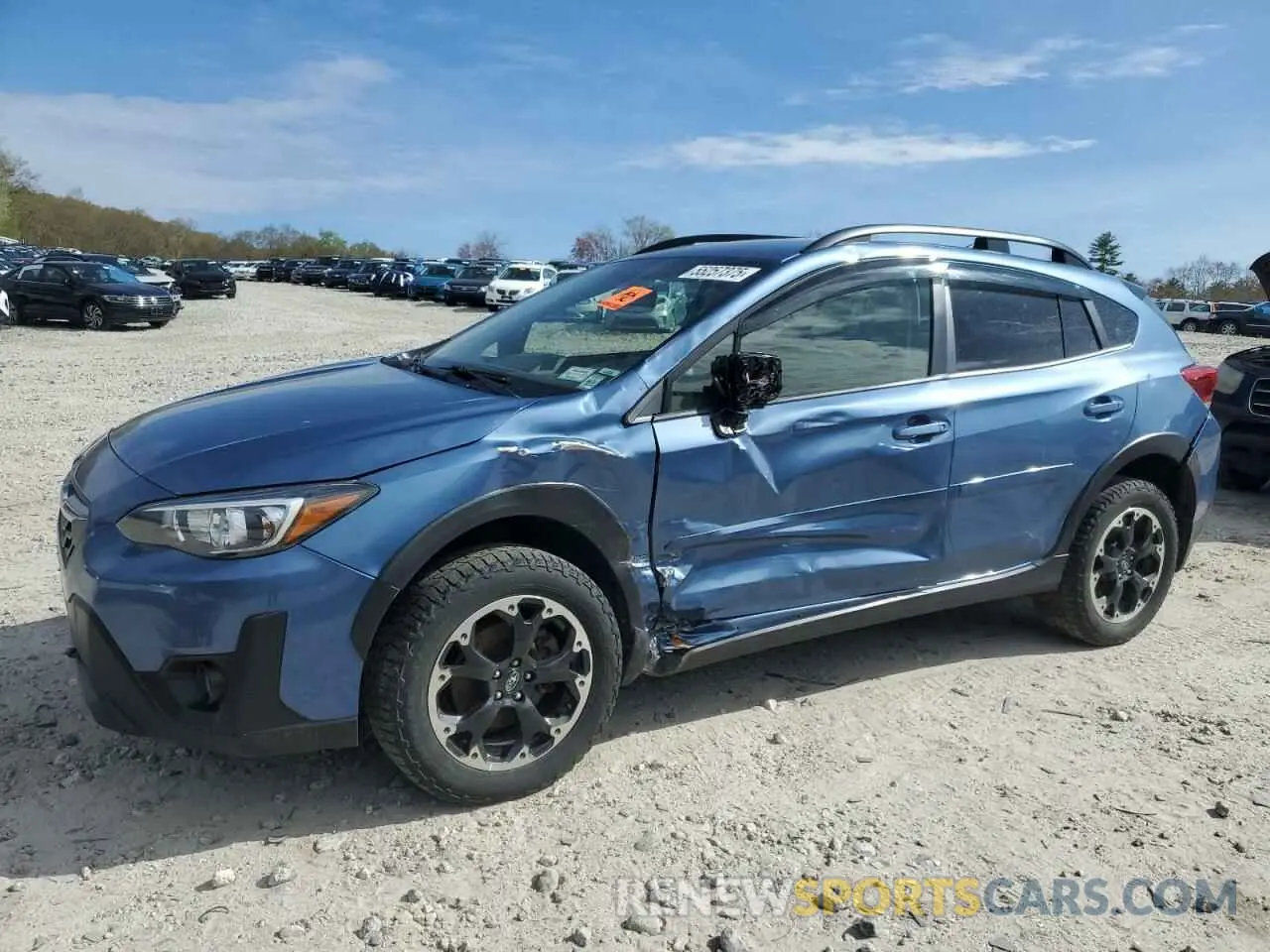 1 Фотография поврежденного автомобиля JF2GTACC9MG680688 SUBARU CROSSTREK 2021