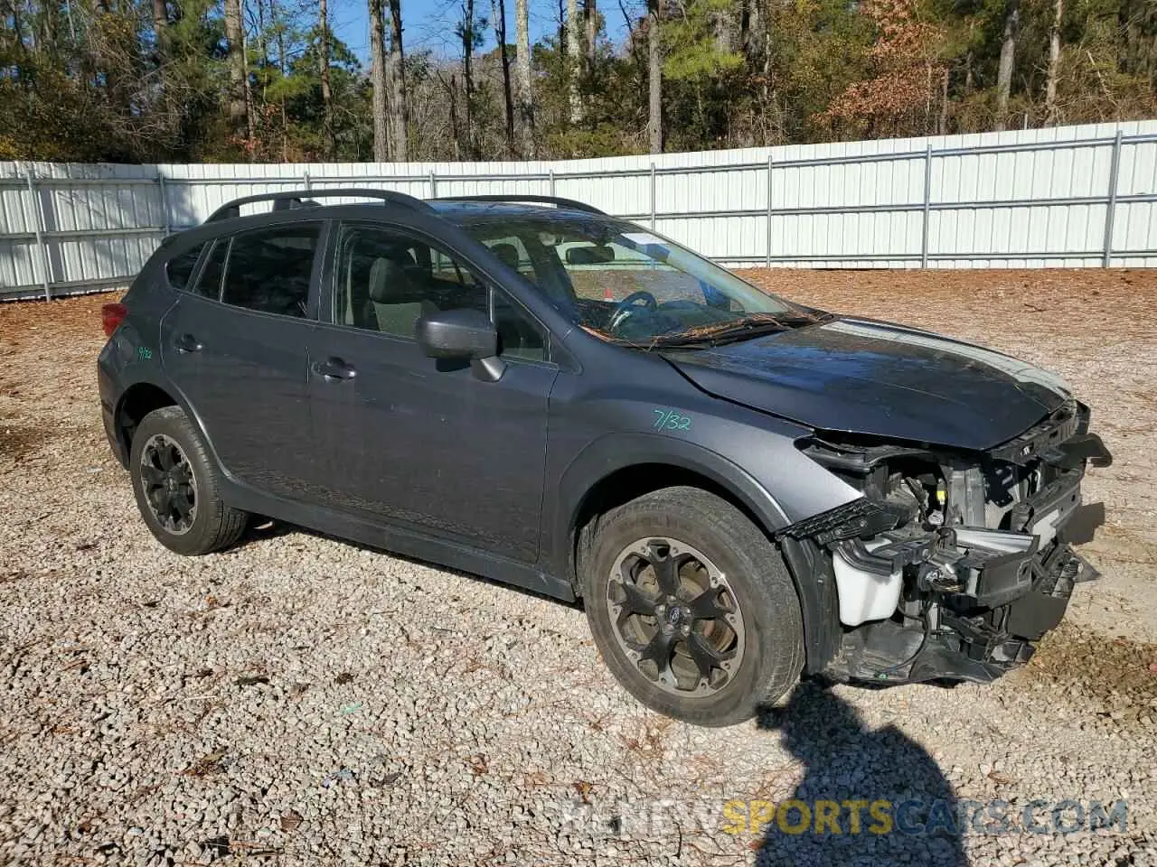 4 Фотография поврежденного автомобиля JF2GTAEC1M8306020 SUBARU CROSSTREK 2021