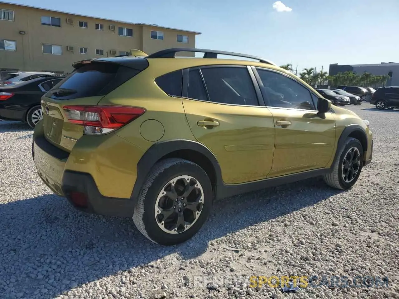 3 Фотография поврежденного автомобиля JF2GTAEC1MH236891 SUBARU CROSSTREK 2021