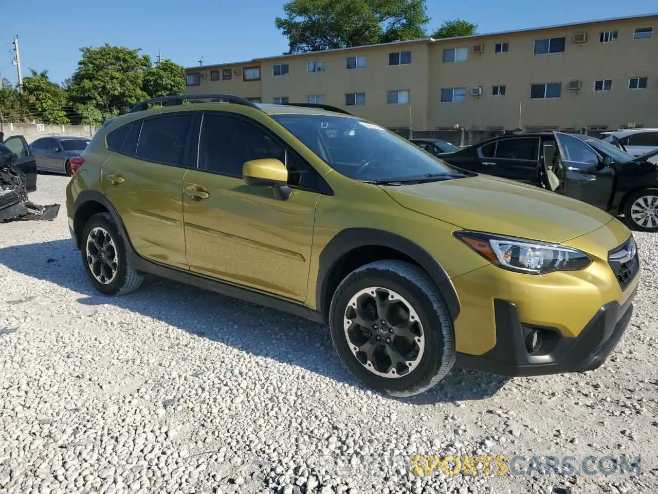 4 Фотография поврежденного автомобиля JF2GTAEC1MH236891 SUBARU CROSSTREK 2021