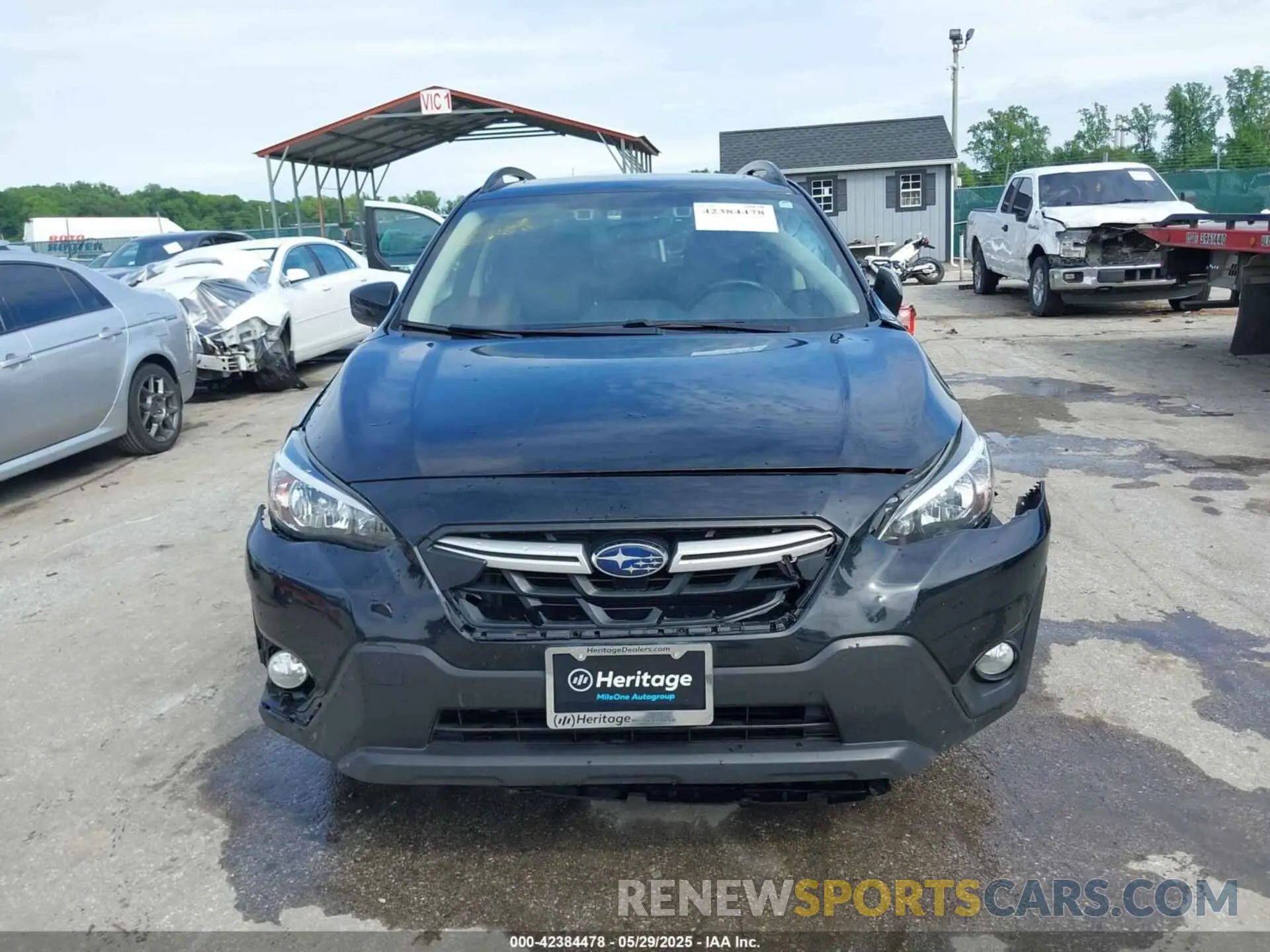 12 Photograph of a damaged car JF2GTAEC2MH211871 SUBARU CROSSTREK 2021