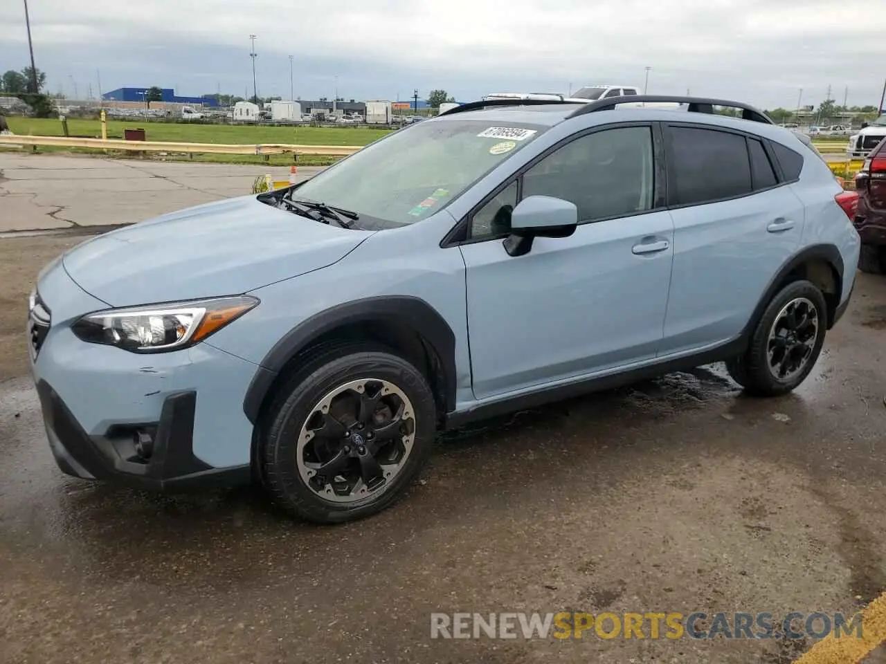 1 Photograph of a damaged car JF2GTAEC3M8323546 SUBARU CROSSTREK 2021