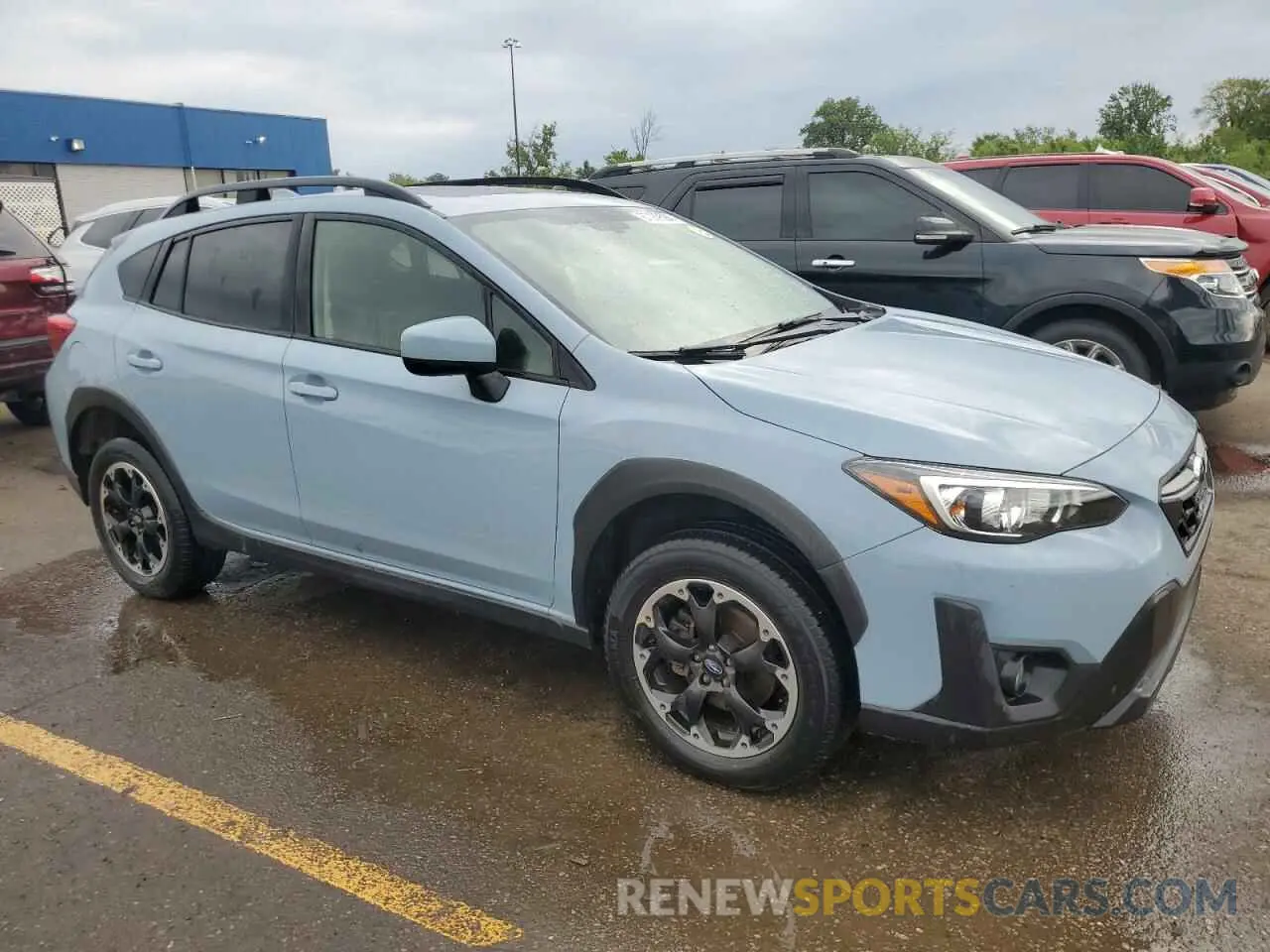 4 Photograph of a damaged car JF2GTAEC3M8323546 SUBARU CROSSTREK 2021