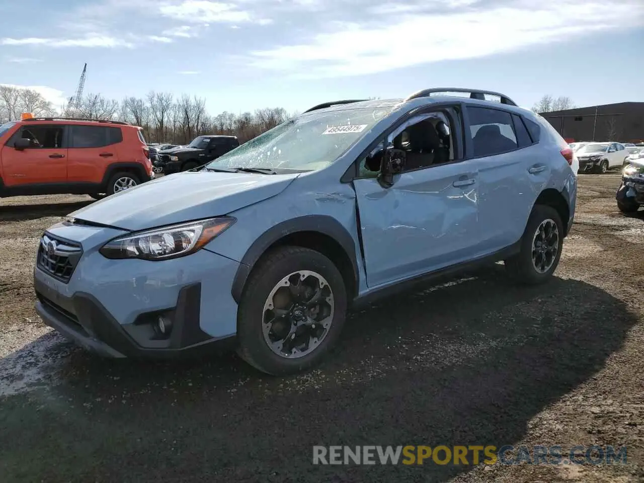 1 Фотография поврежденного автомобиля JF2GTAEC3MH382595 SUBARU CROSSTREK 2021