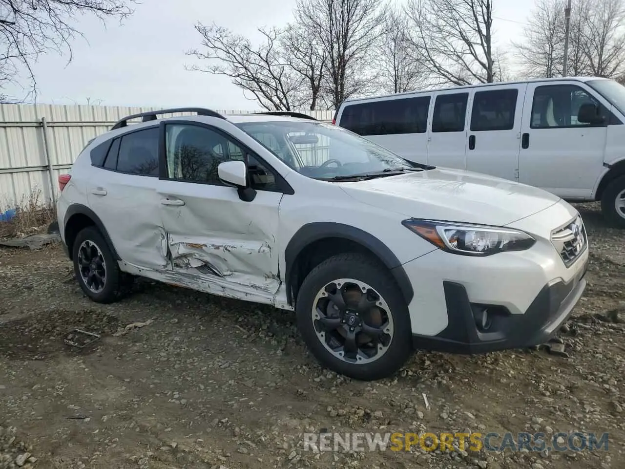 4 Фотография поврежденного автомобиля JF2GTAEC4M8203383 SUBARU CROSSTREK 2021