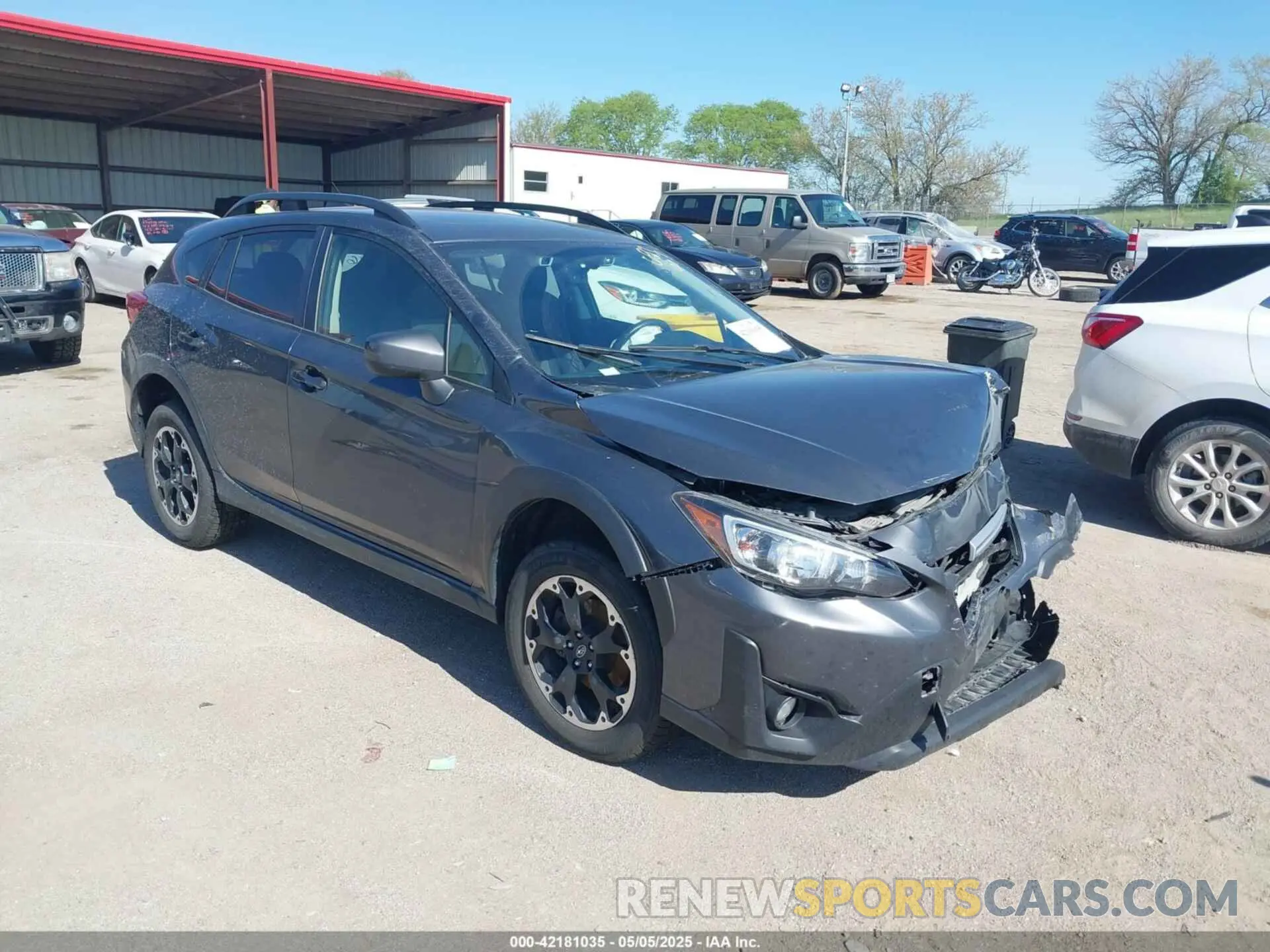 1 Photograph of a damaged car JF2GTAEC4M8279380 SUBARU CROSSTREK 2021