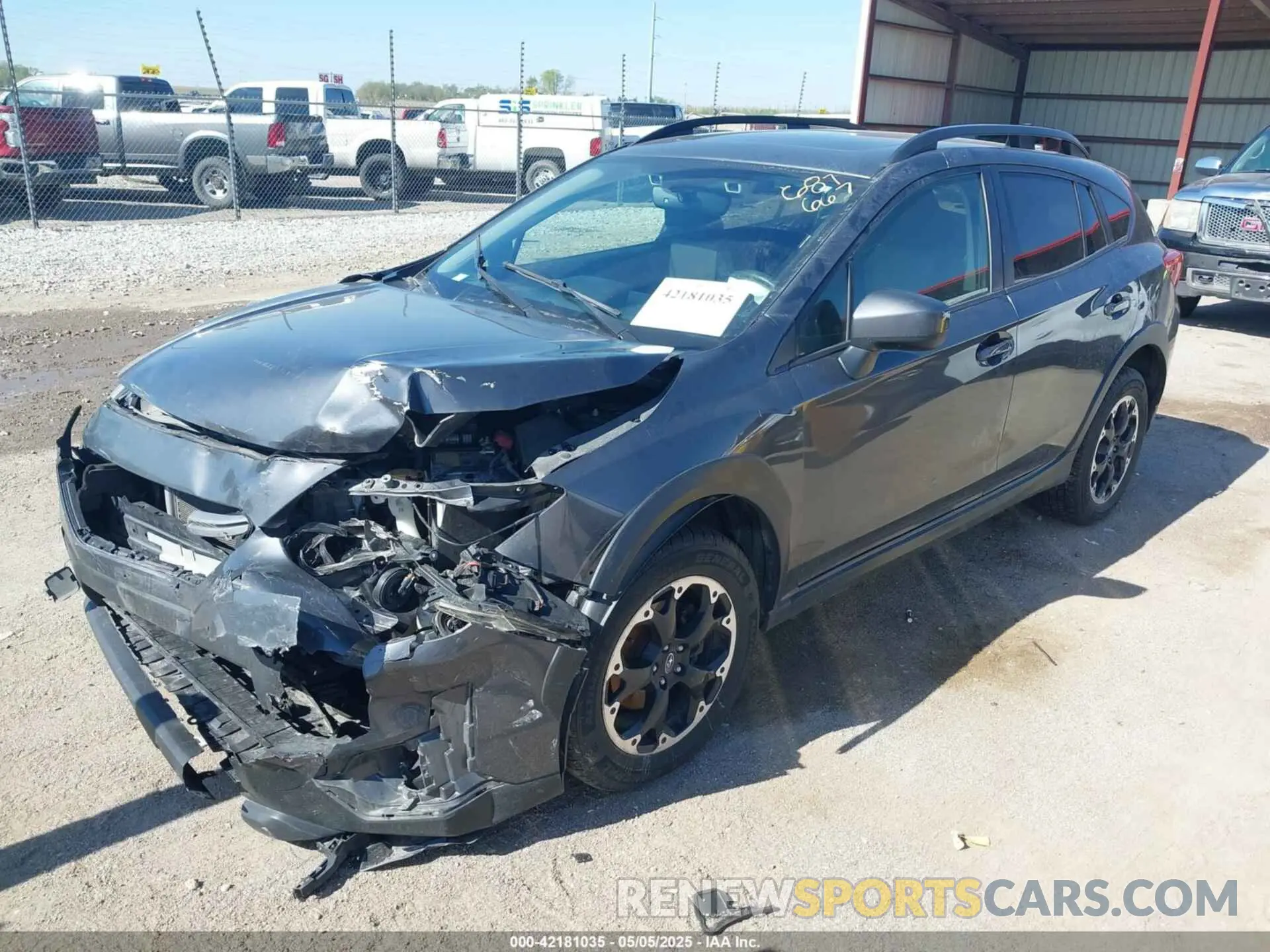 2 Photograph of a damaged car JF2GTAEC4M8279380 SUBARU CROSSTREK 2021