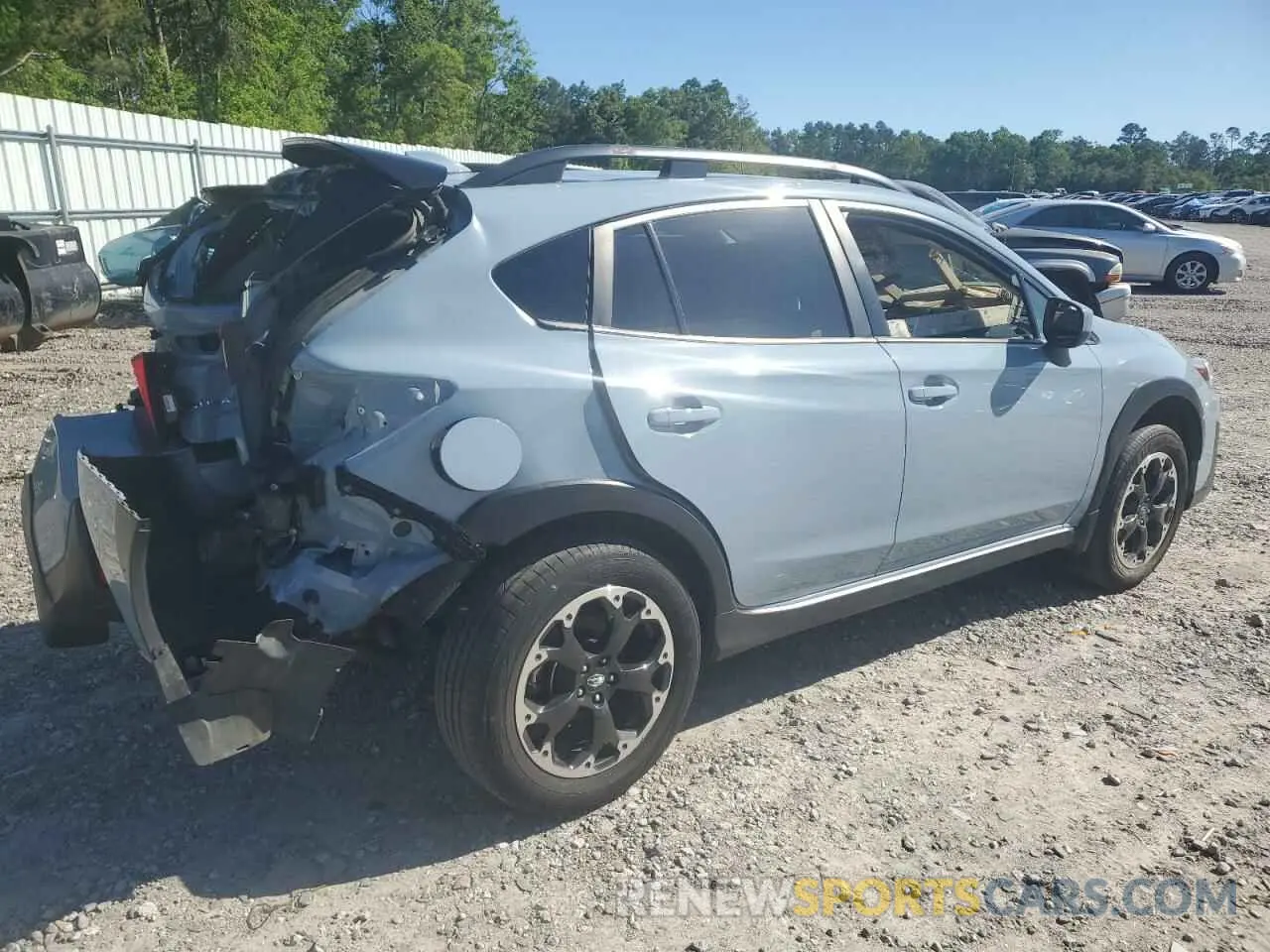3 Photograph of a damaged car JF2GTAEC8M8321212 SUBARU CROSSTREK 2021