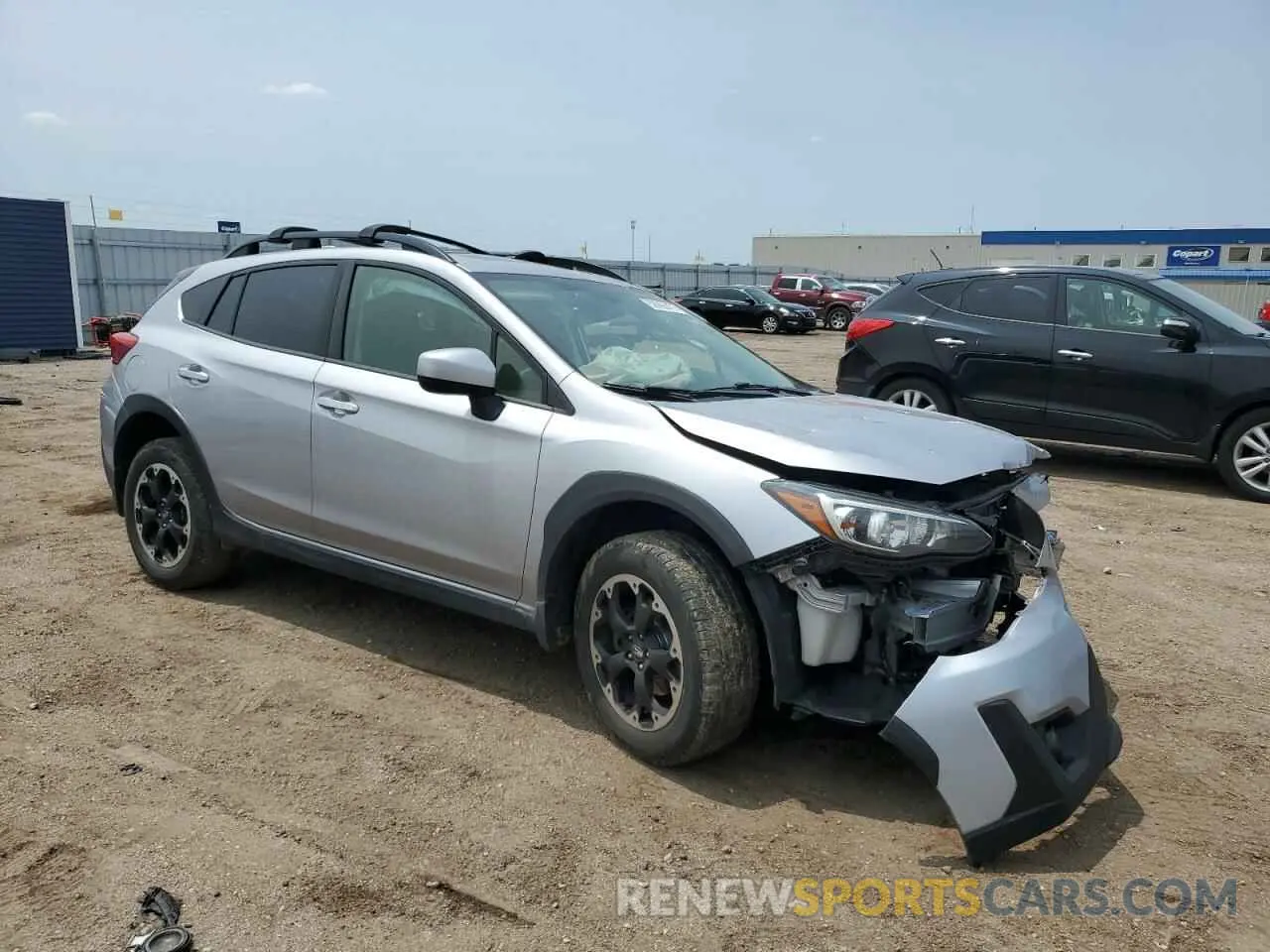 4 Photograph of a damaged car JF2GTAEC8M8663162 SUBARU CROSSTREK 2021