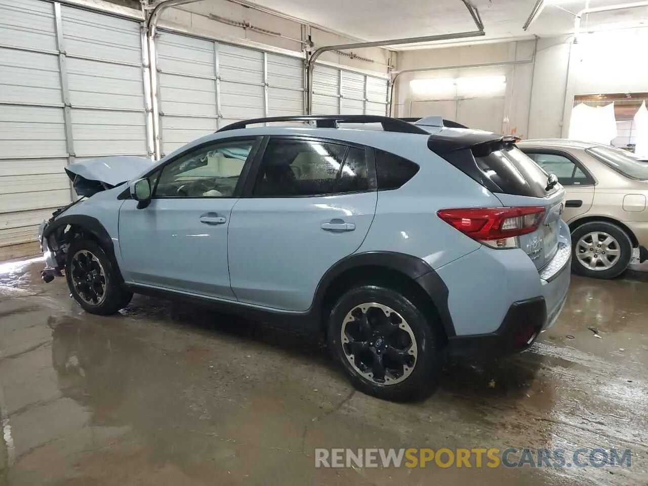 2 Photograph of a damaged car JF2GTAEC8MH215374 SUBARU CROSSTREK 2021