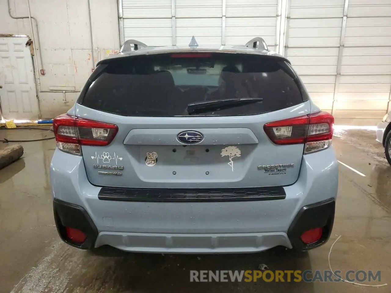 6 Photograph of a damaged car JF2GTAEC8MH215374 SUBARU CROSSTREK 2021