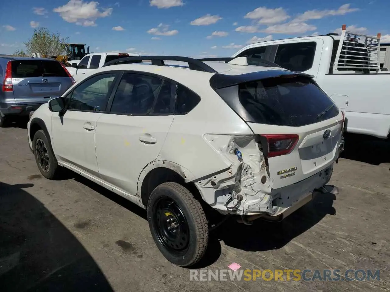 2 Photograph of a damaged car JF2GTAEC9M8234337 SUBARU CROSSTREK 2021