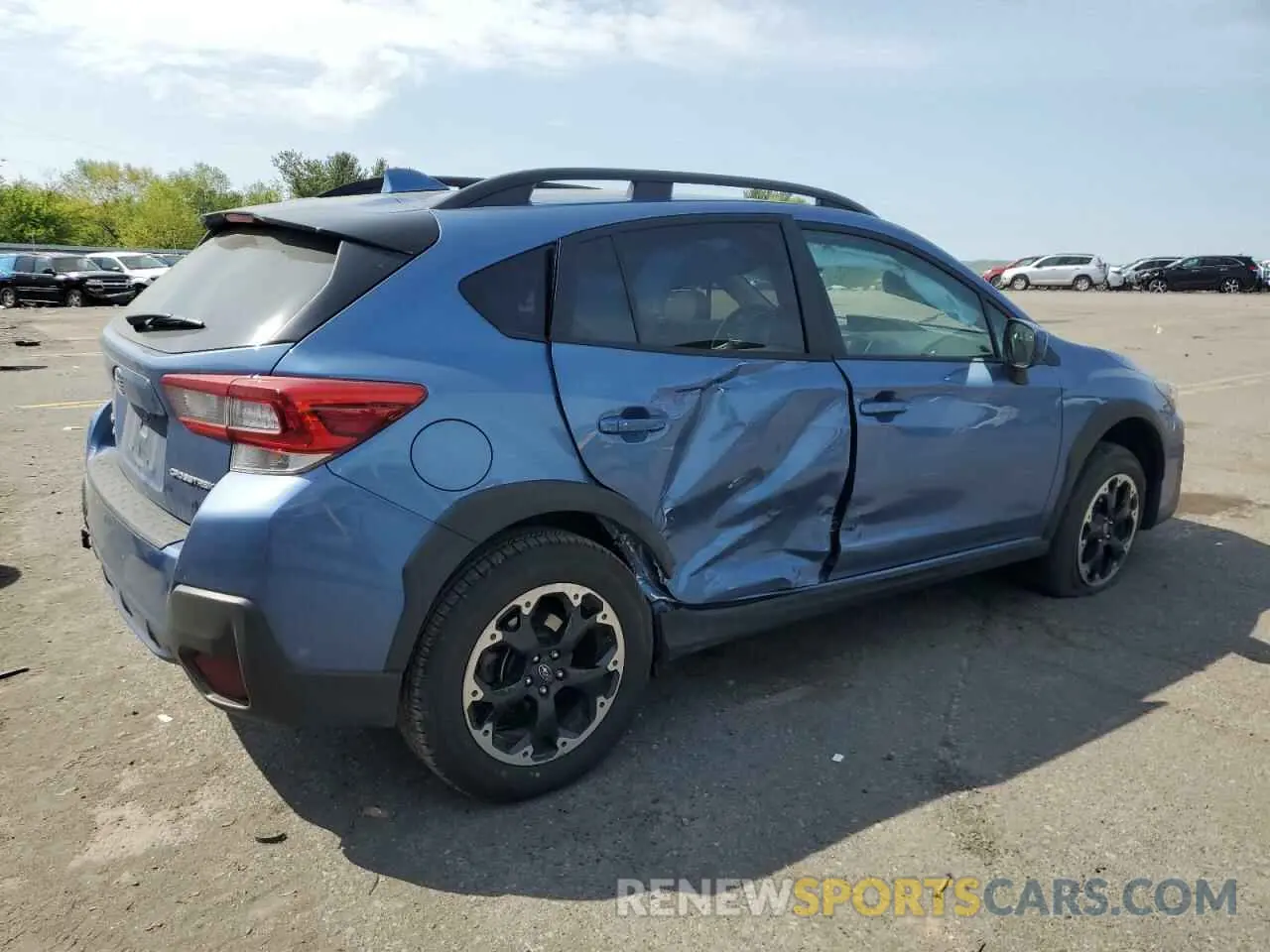 3 Photograph of a damaged car JF2GTAEC9MH656866 SUBARU CROSSTREK 2021