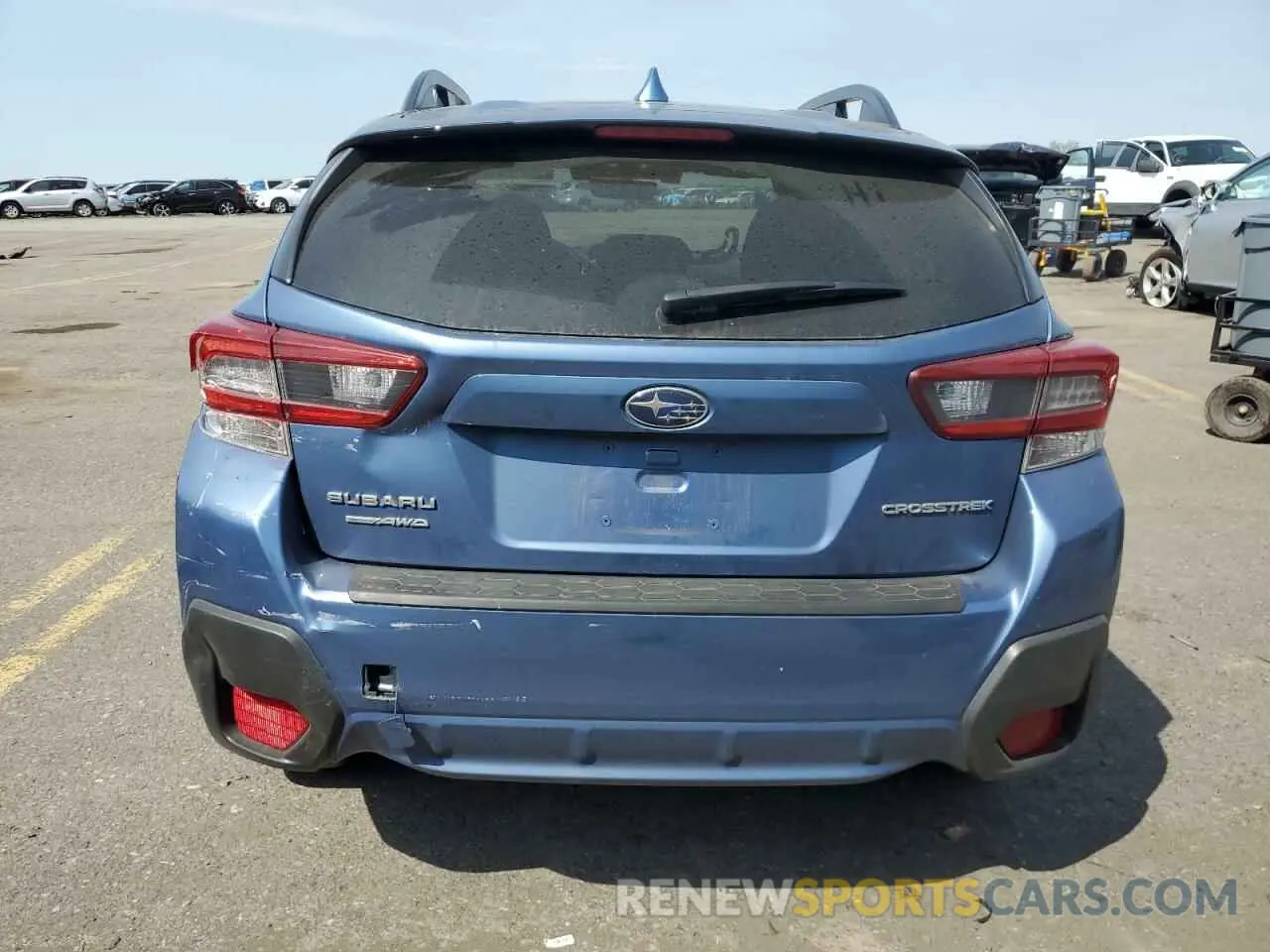 6 Photograph of a damaged car JF2GTAEC9MH656866 SUBARU CROSSTREK 2021