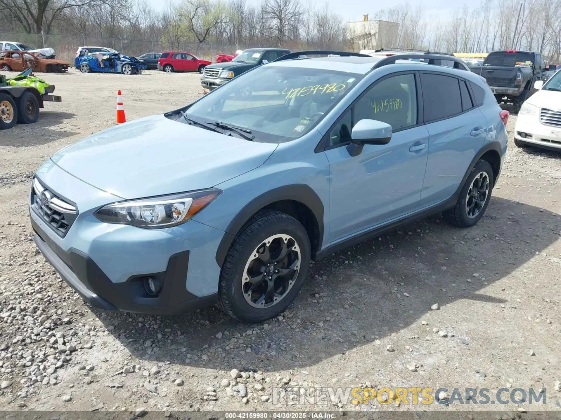 2 Photograph of a damaged car JF2GTAEC9MH682318 SUBARU CROSSTREK 2021