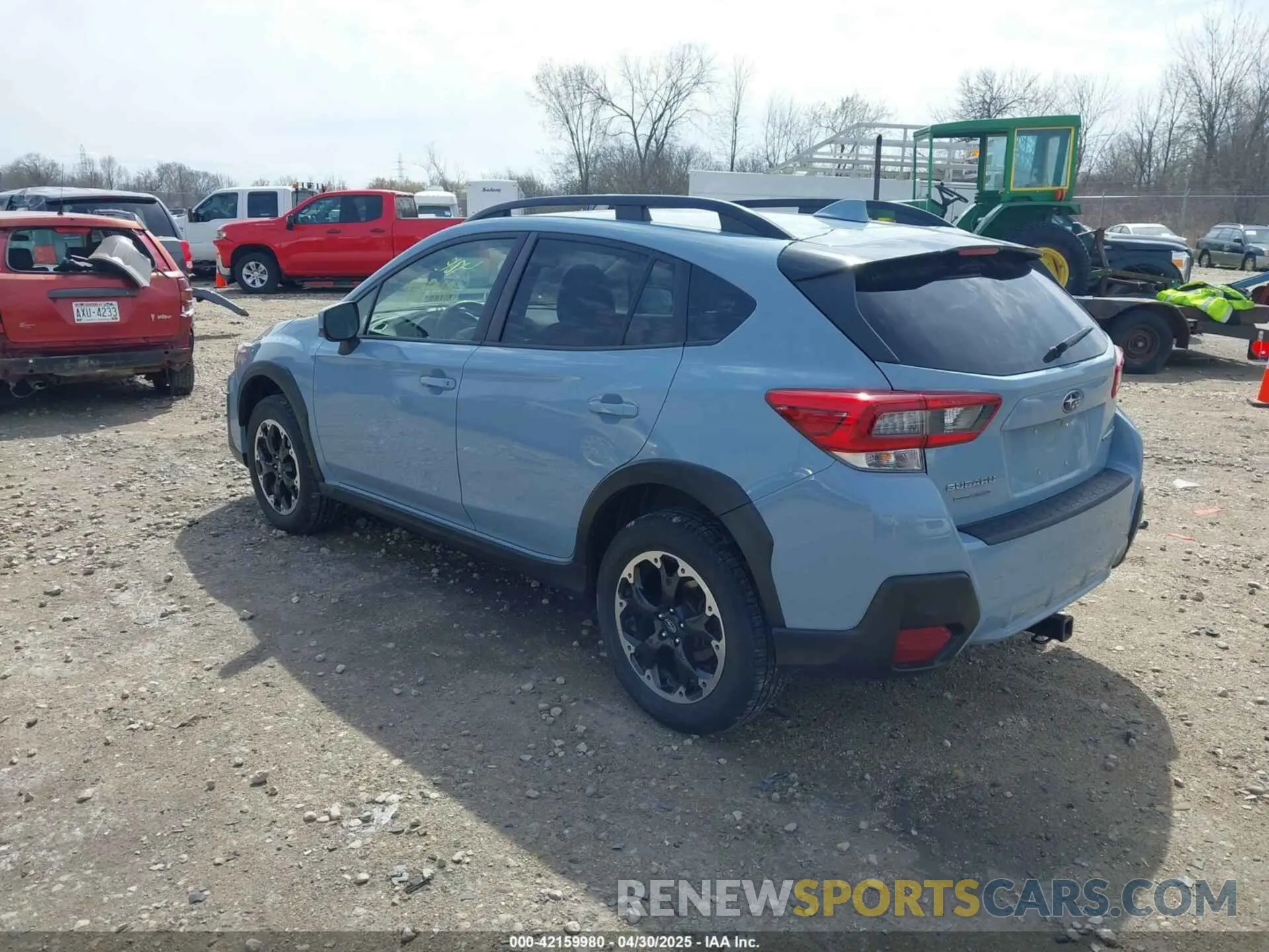 3 Photograph of a damaged car JF2GTAEC9MH682318 SUBARU CROSSTREK 2021