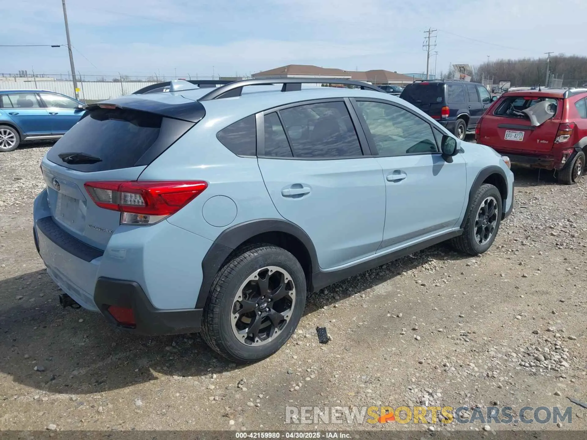 4 Photograph of a damaged car JF2GTAEC9MH682318 SUBARU CROSSTREK 2021