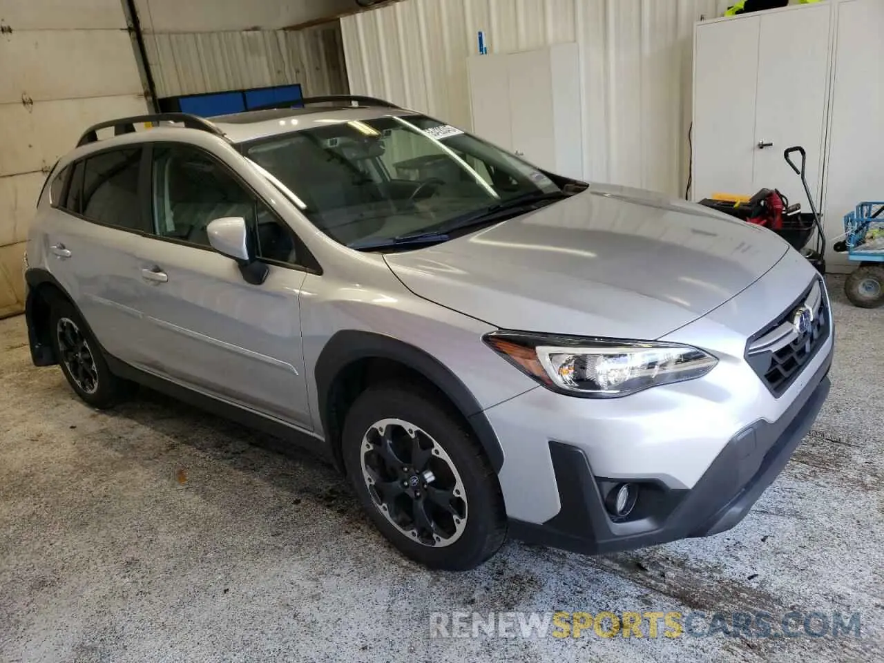 4 Photograph of a damaged car JF2GTAECXM8244228 SUBARU CROSSTREK 2021