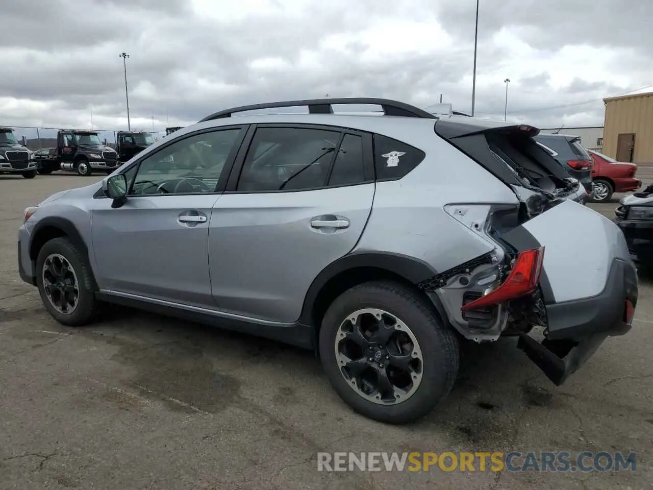 2 Photograph of a damaged car JF2GTAECXM8311457 SUBARU CROSSTREK 2021