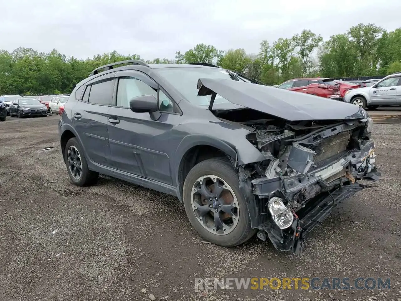 4 Photograph of a damaged car JF2GTAPC0M8264114 SUBARU CROSSTREK 2021