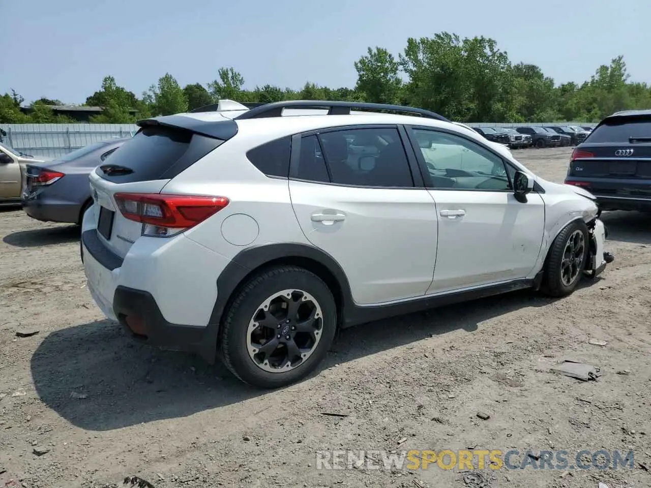 3 Photograph of a damaged car JF2GTAPC0MH661791 SUBARU CROSSTREK 2021