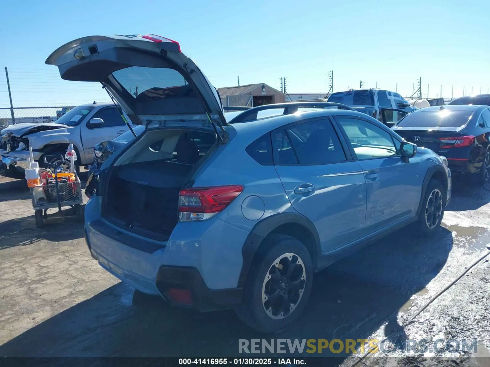 4 Photograph of a damaged car JF2GTAPC1M8373021 SUBARU CROSSTREK 2021