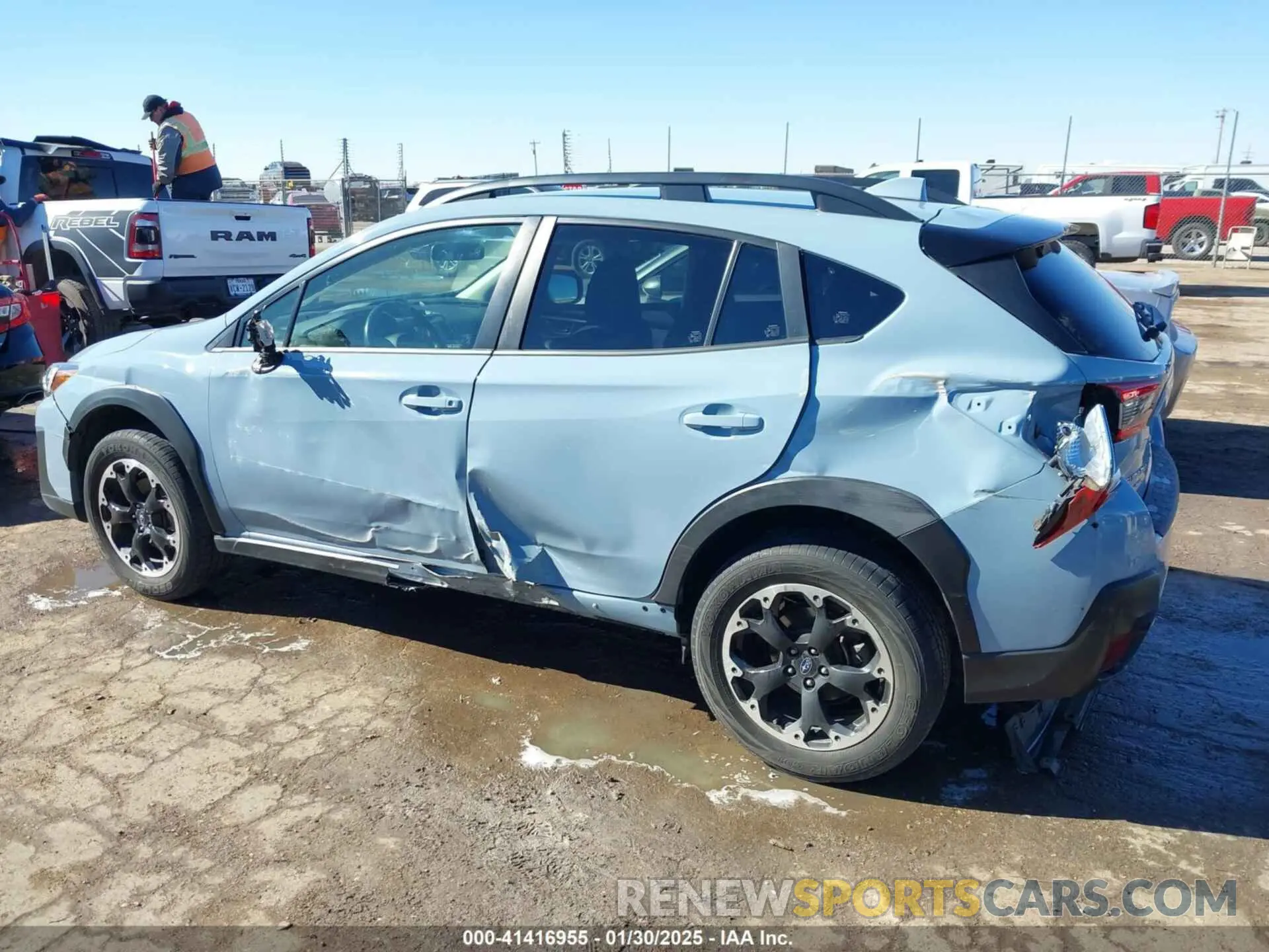 6 Photograph of a damaged car JF2GTAPC1M8373021 SUBARU CROSSTREK 2021