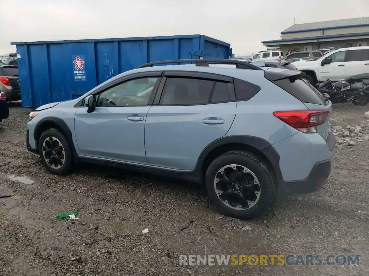 2 Photograph of a damaged car JF2GTAPC3M8234315 SUBARU CROSSTREK 2021