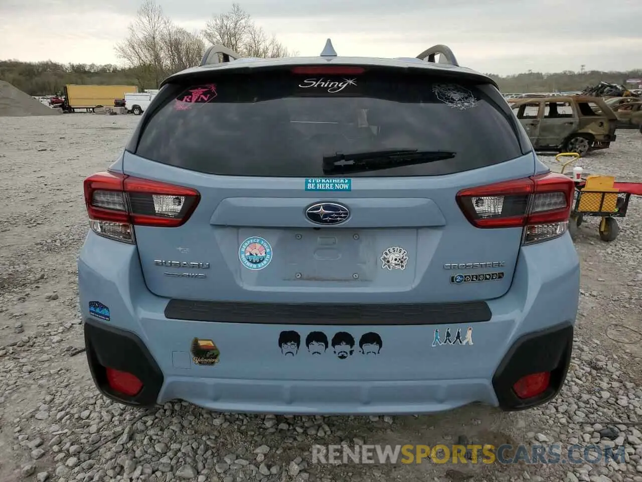 6 Photograph of a damaged car JF2GTAPC3M8236355 SUBARU CROSSTREK 2021