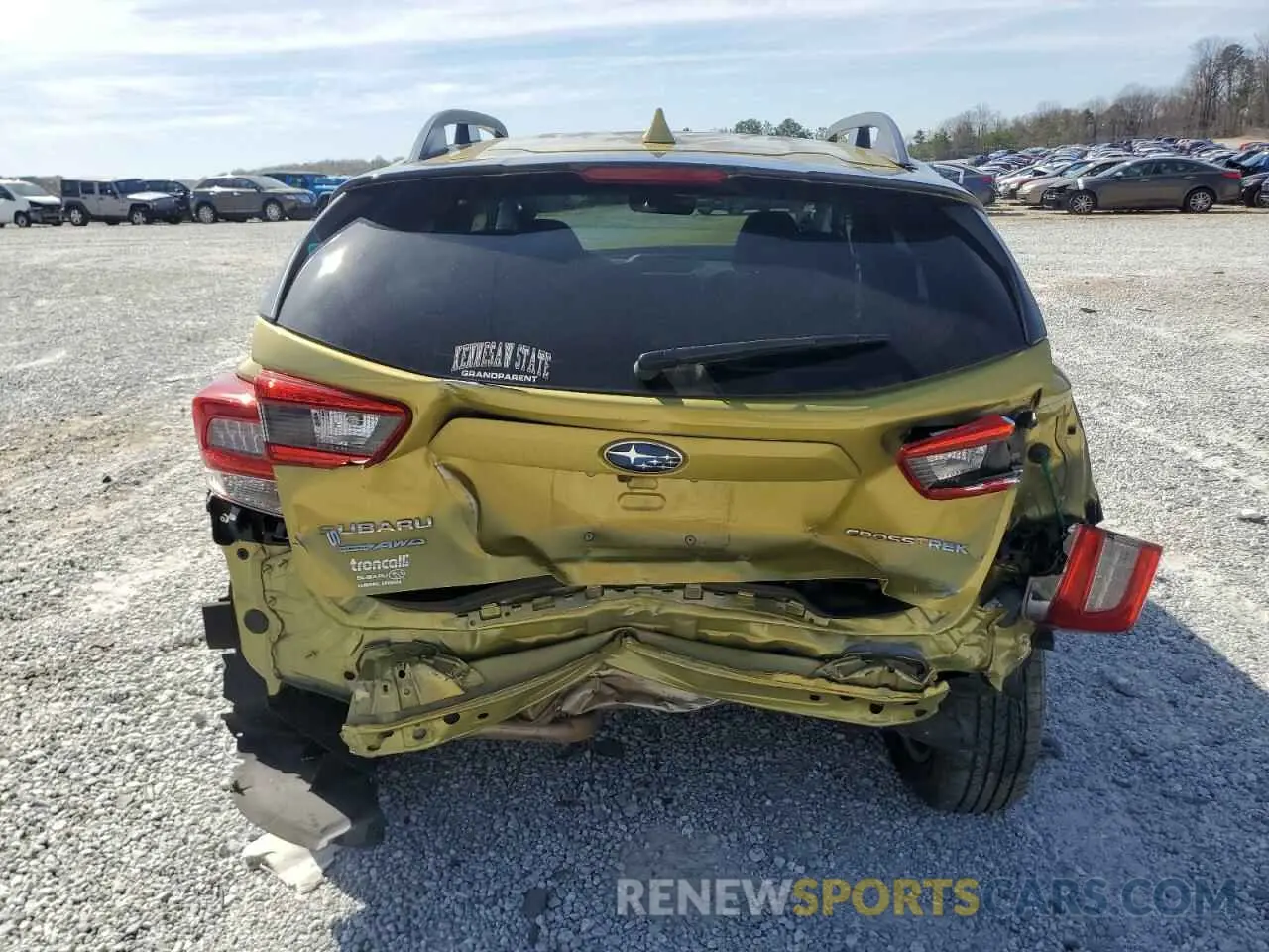 6 Photograph of a damaged car JF2GTAPC3MH236694 SUBARU CROSSTREK 2021
