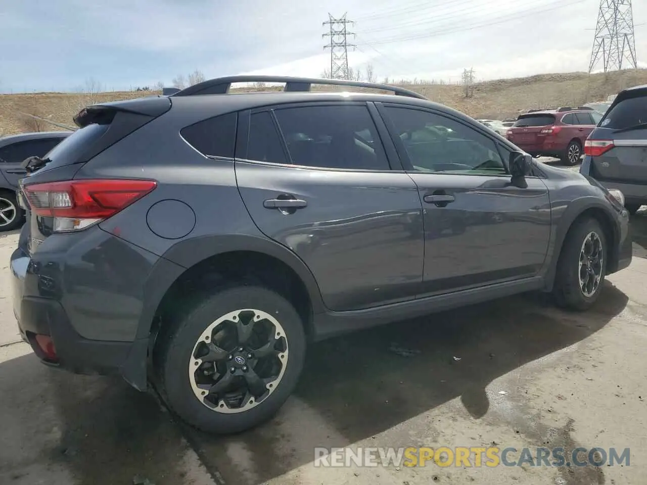 3 Photograph of a damaged car JF2GTAPC6M8393670 SUBARU CROSSTREK 2021