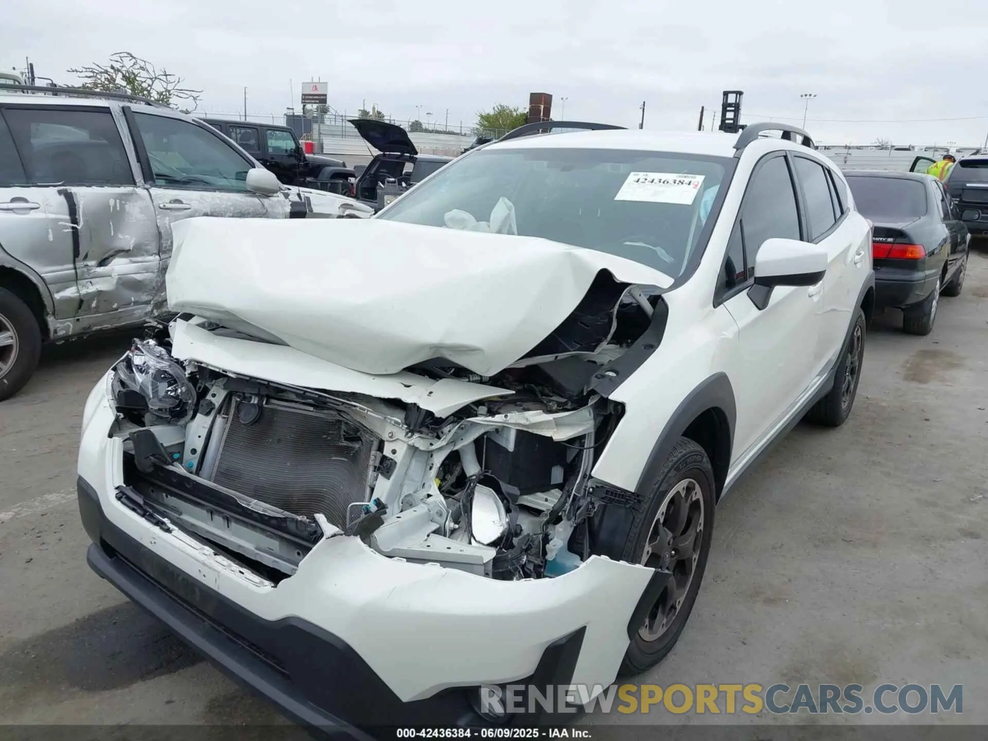 6 Photograph of a damaged car JF2GTAPC7M8274980 SUBARU CROSSTREK 2021