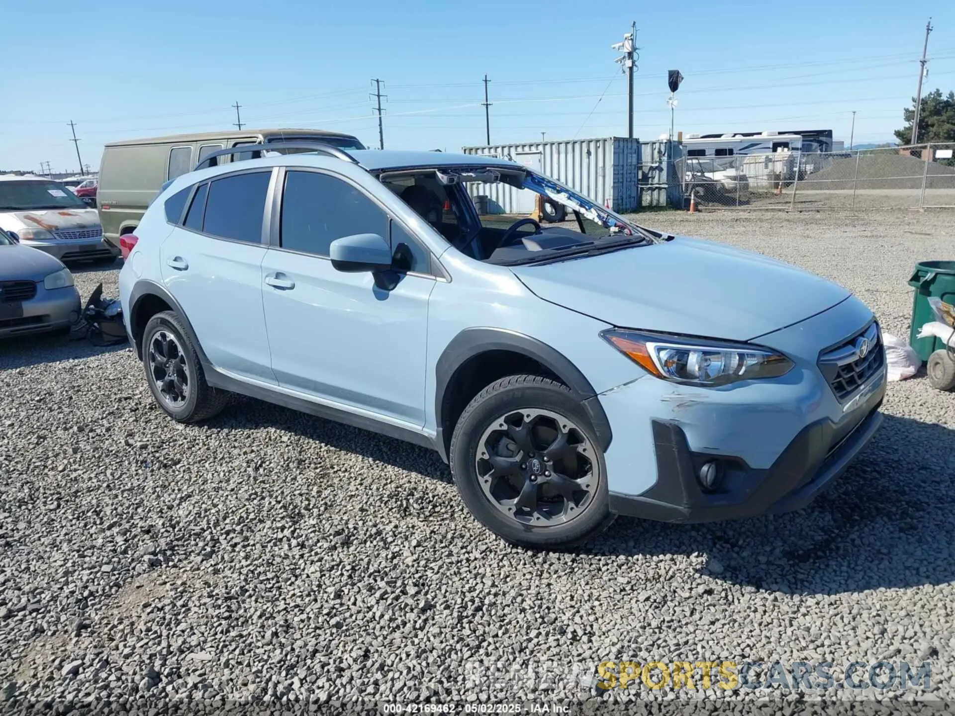 1 Photograph of a damaged car JF2GTAPC7M8355820 SUBARU CROSSTREK 2021